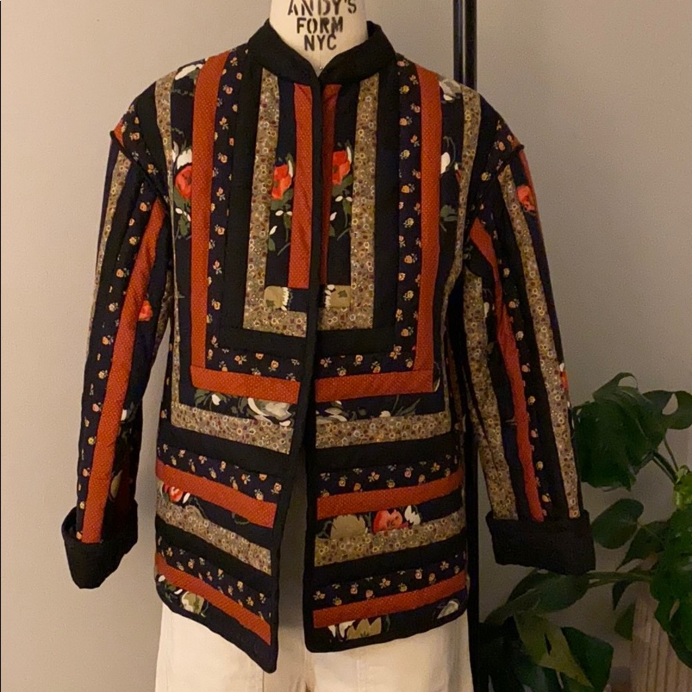 Vintage Quilted Reversible Jacket